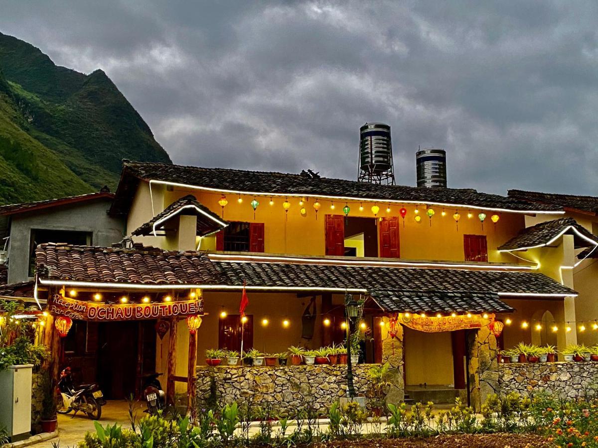 O'Chau Meo Vac Homestay Ha Giang Esterno foto