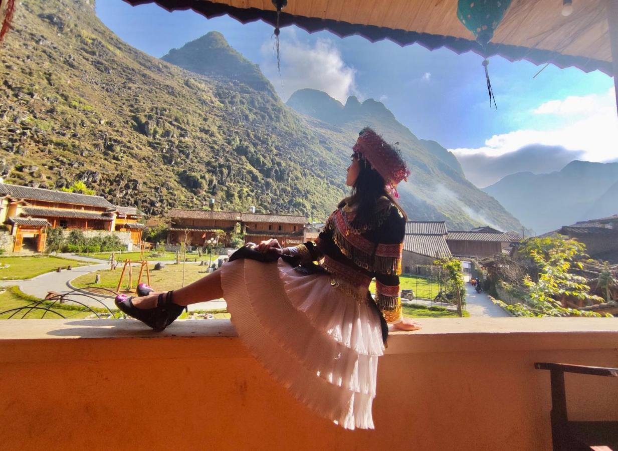 O'Chau Meo Vac Homestay Ha Giang Esterno foto