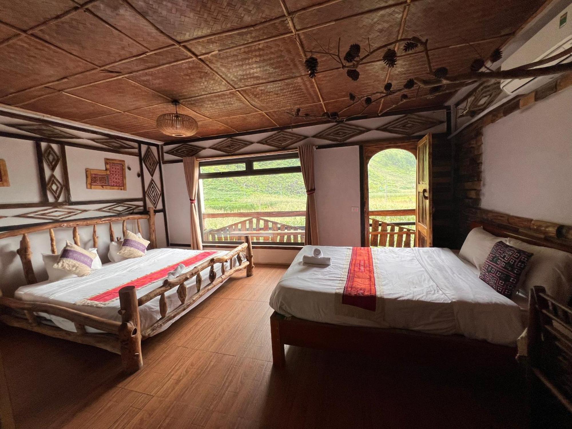 O'Chau Meo Vac Homestay Ha Giang Esterno foto